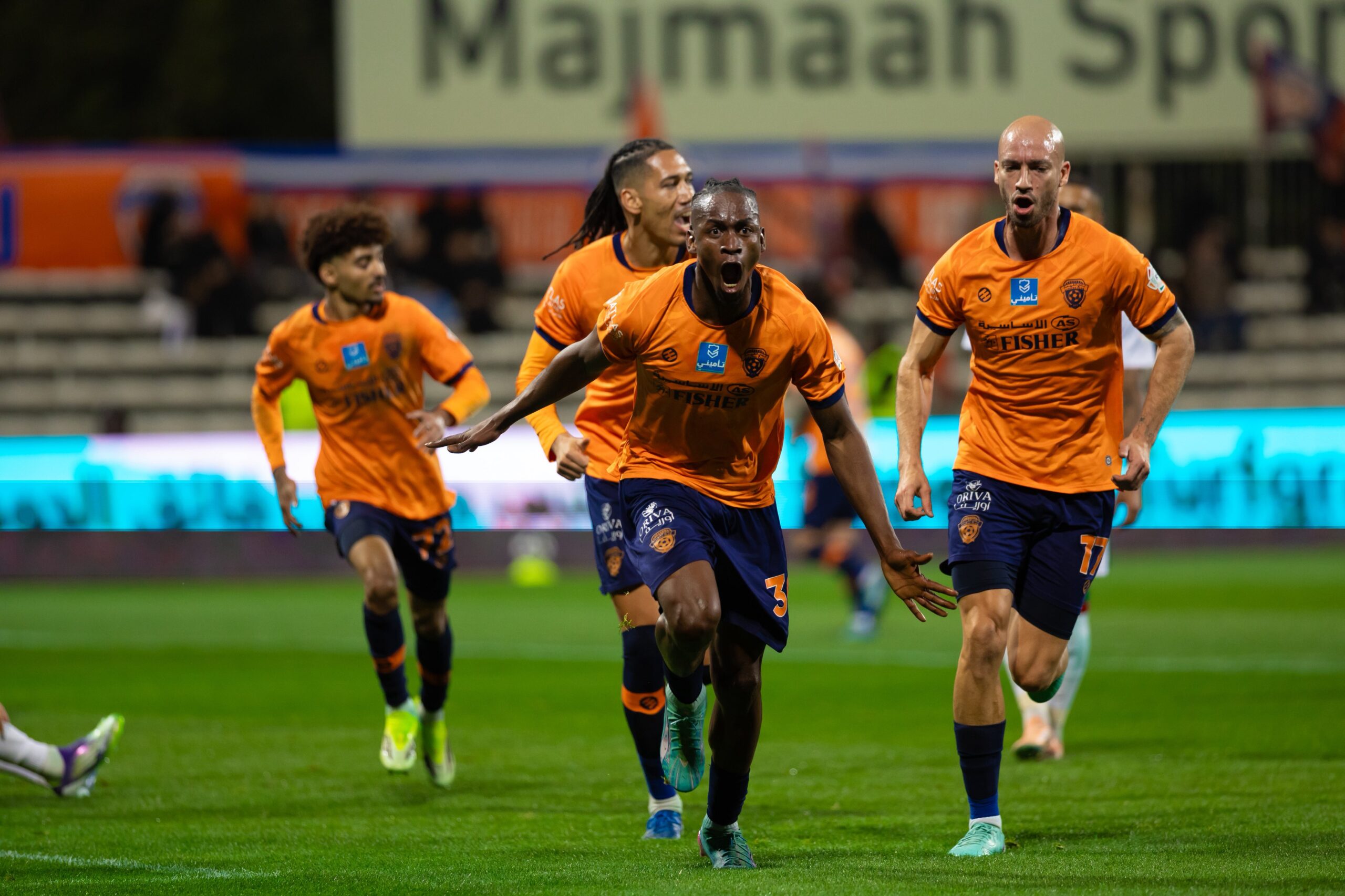 الفيحاء يُسقط الاتفاق برأسية سيميدو